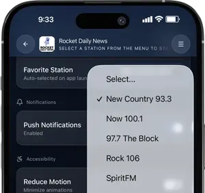 App Favorite Station