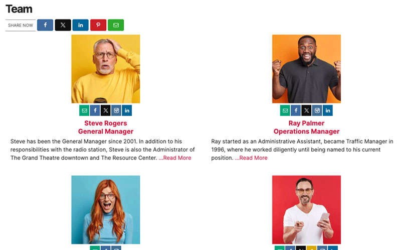 Team Directory